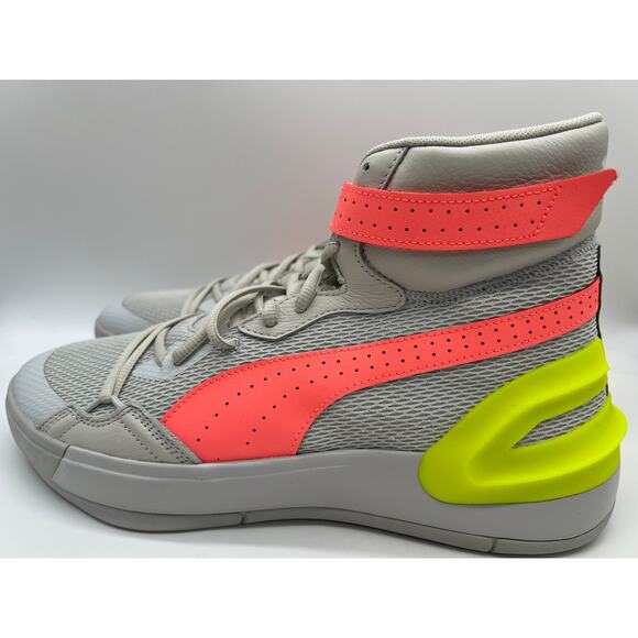 Puma Men's Basketball Hoops Sky Modern OSG Glacier/Grey 194131-01 Size 11 - Picture 2 of 12